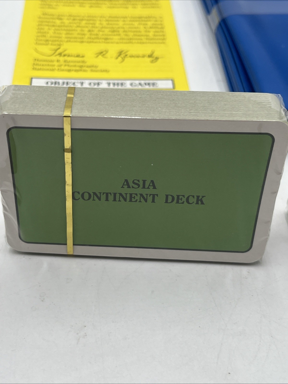 1990 On Assignment With National Geographic Game New Sealed Replacement Decks