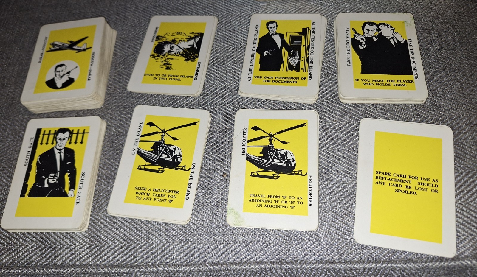 James Bond 007 Secret Service Board Game 1965 Spear’s Games in Original Box