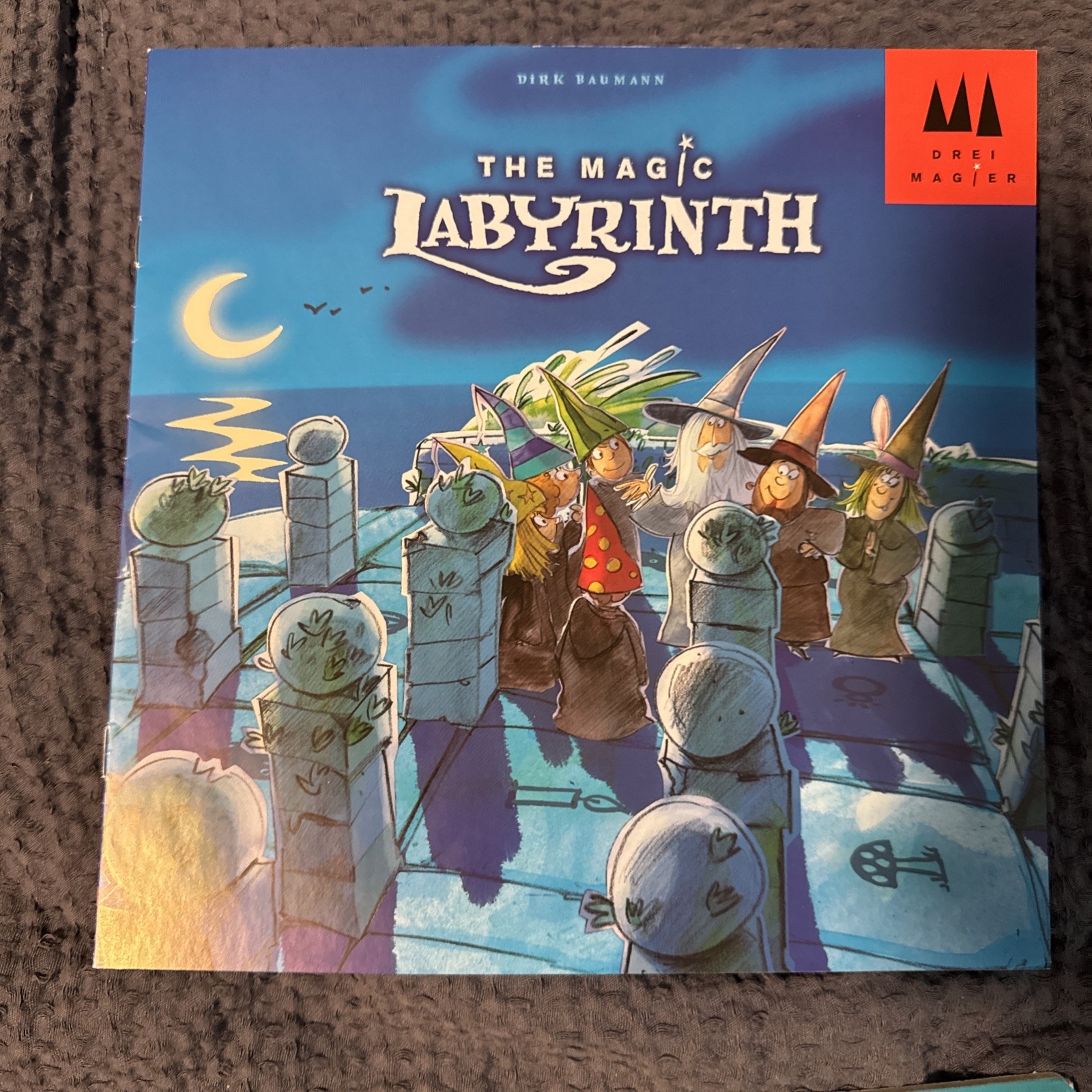 The Magic Labyrinth Game COMPLETE Drei Magier 2009 Maze Marbles Fantasy