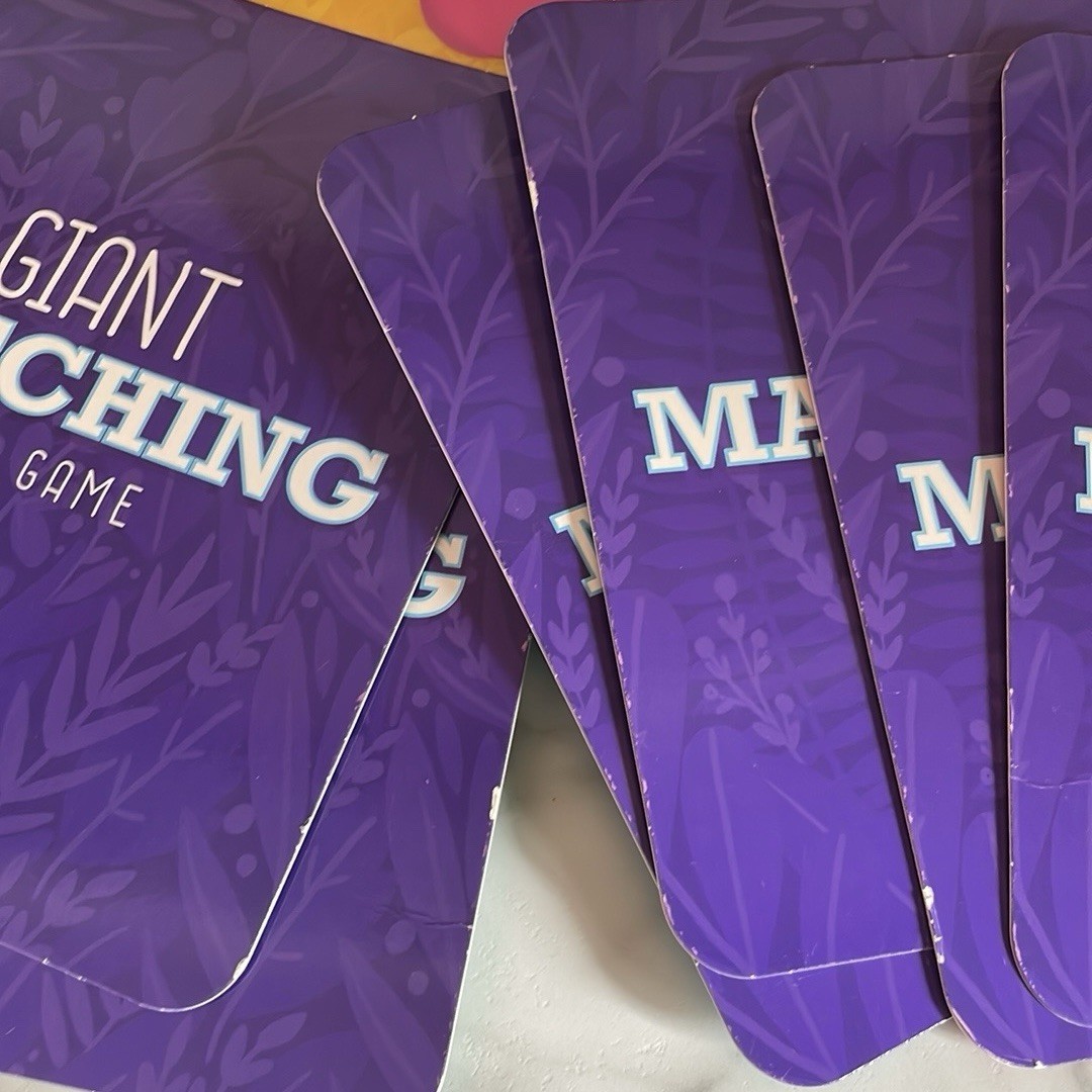 Aldi Giant Matching Card Game