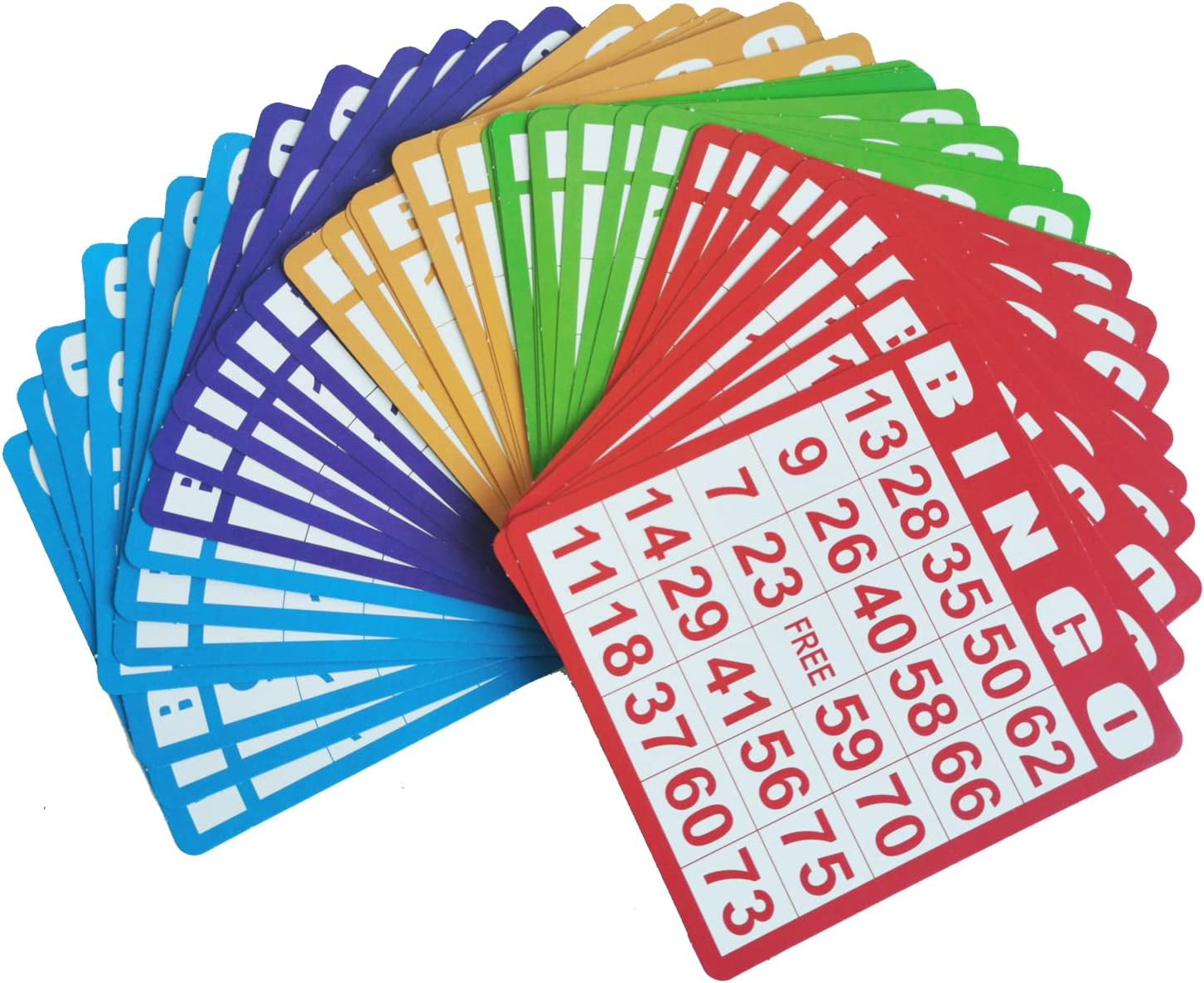 SEETOOOGAMES Deluxe Bingo Game Set – 8 Inch Metal Cage, 50 Paper Cards, 600 Colo