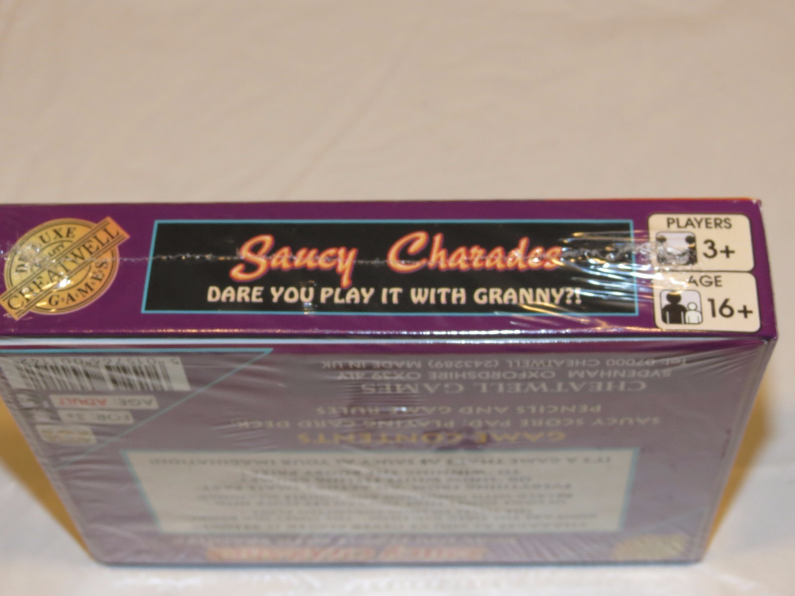 Saucy Charades Adult mini game added spice couples bachelor Bachelorette party