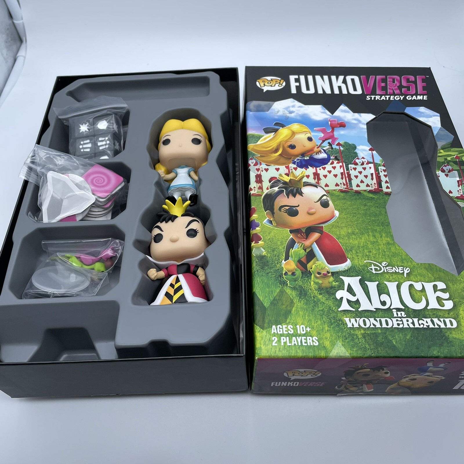 Funko Pop verse 2021 Alice In Wonderland Disney Strategy Game Funko Games