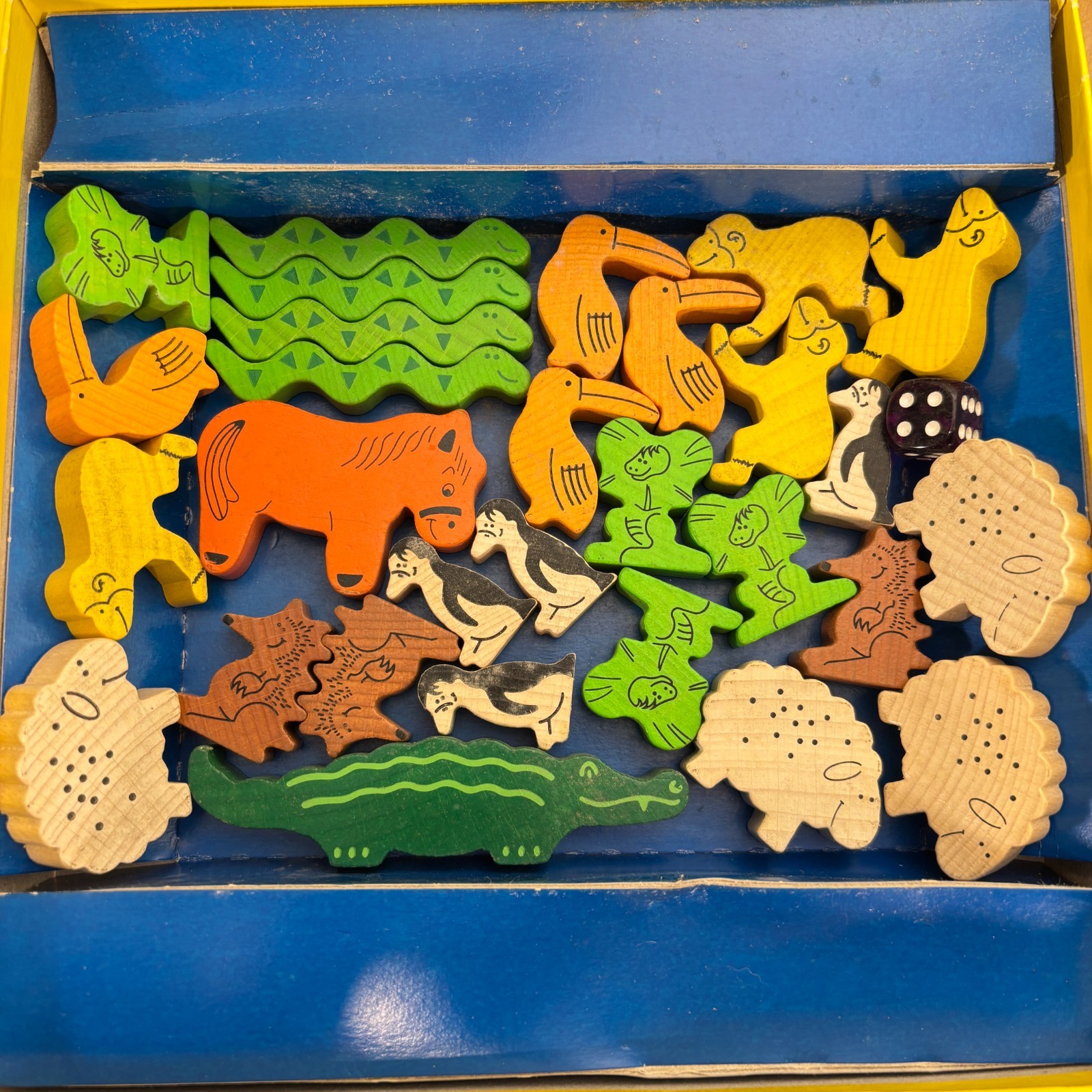 Tier Auf Tier Game Haba 2006 Wooden Stacking Game Animal Upon Animal