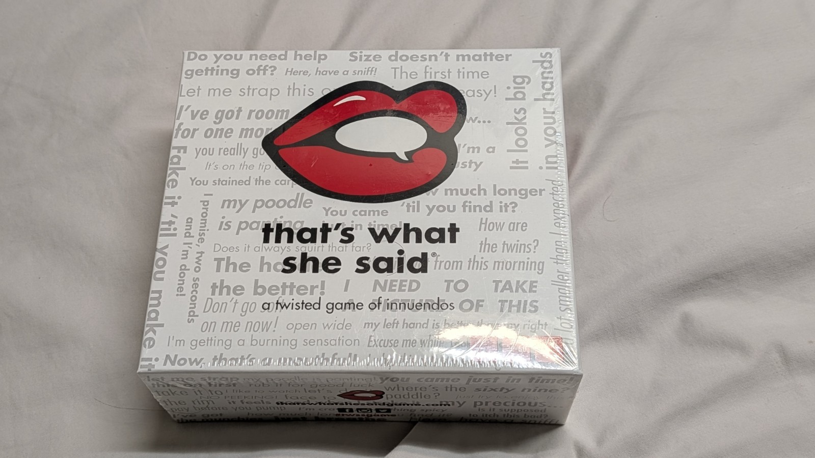 That’s What She Said Adult Party Card Game Brand New Factory Sealed