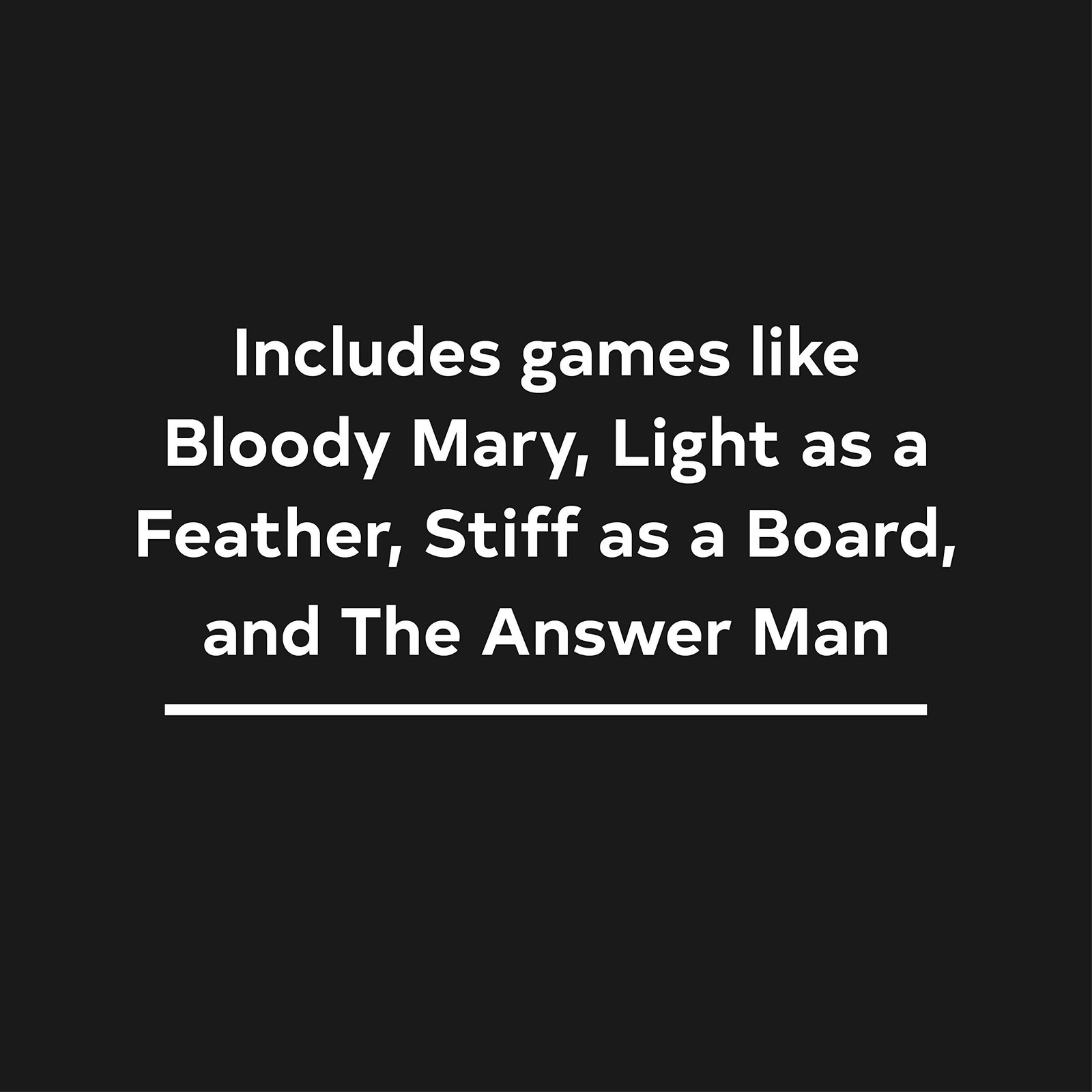 Dangerous Games to Play in the Dark (Adult Night Games Midnight Games Sleepover