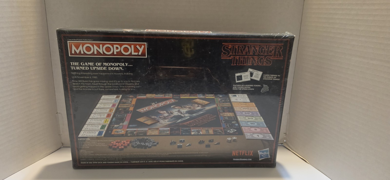 Monopoly Stranger Things Edition Board Game NEW SEALED
