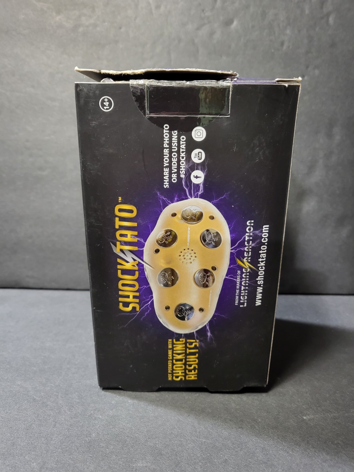 Shocktato Party Game Lightning Reaction Shocking Potato With BOX