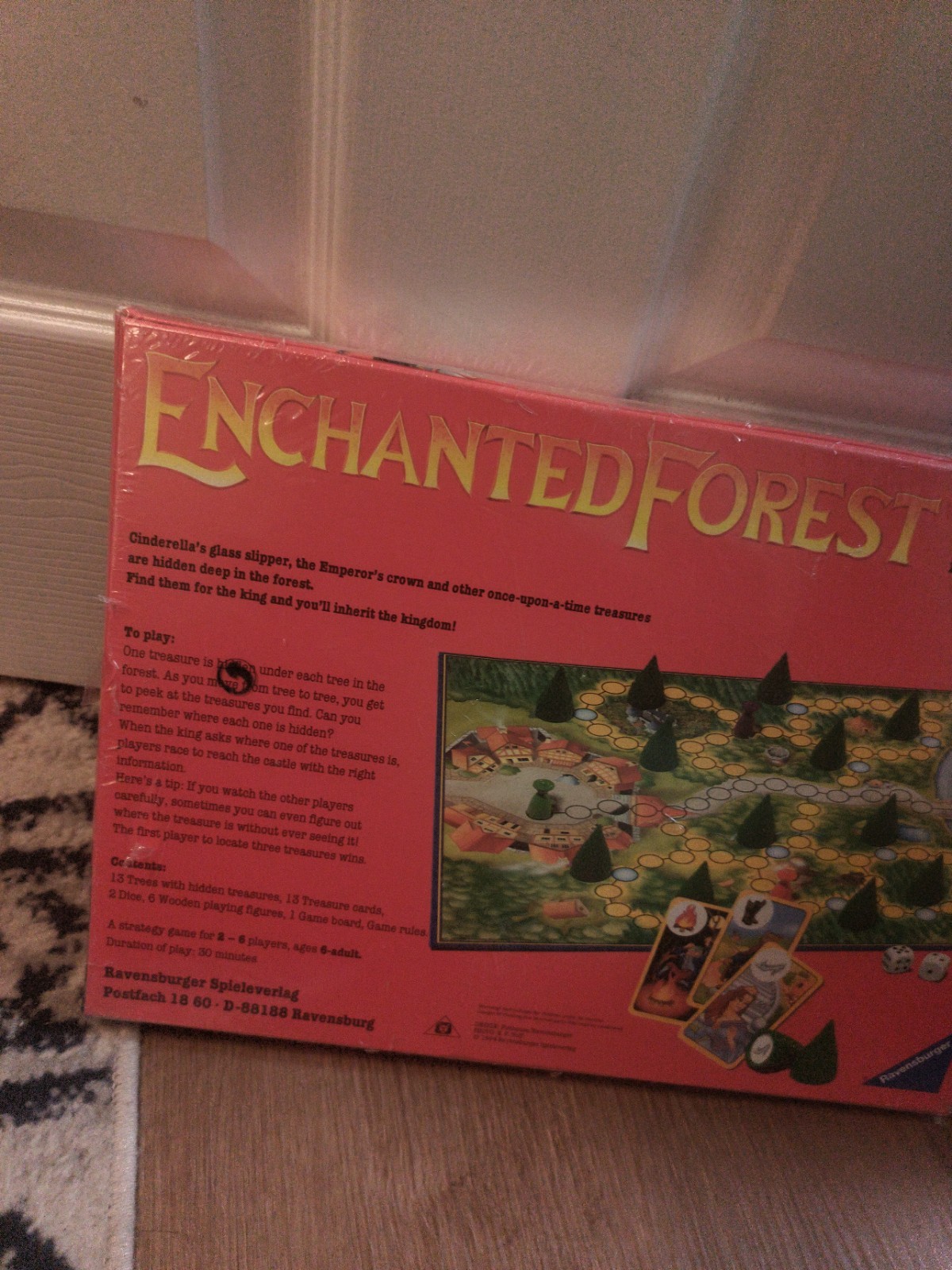 Vintage Enchanted Forest Board Game, Ravensburger, 1994 SEALED Ages 6 And Up