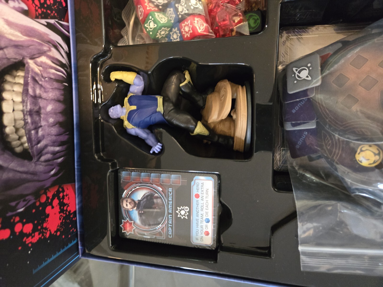 Thanos Rising Board Game – 100% Complete – Marvel Avengers Infinity War