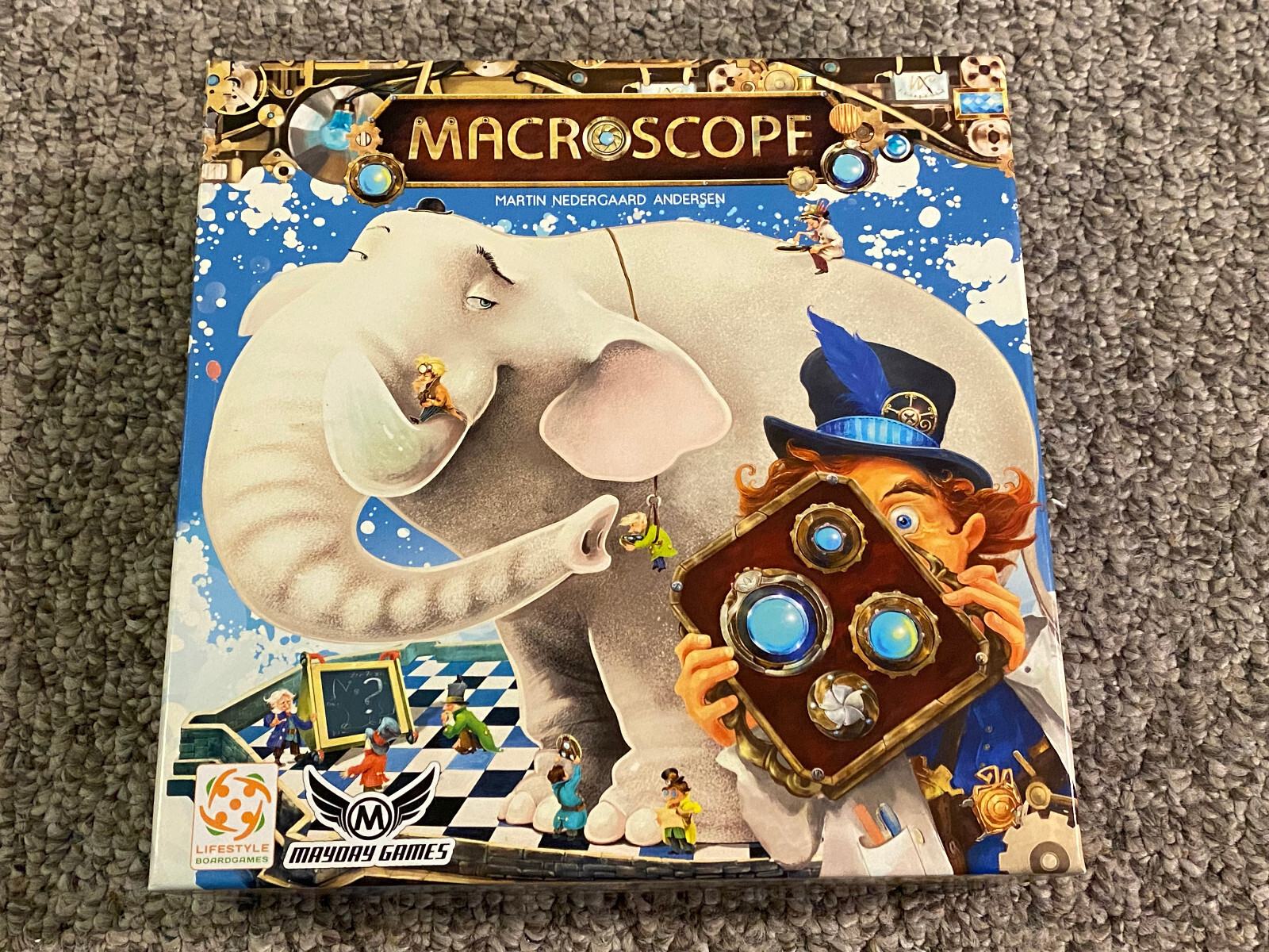 Macroscope – Mayday Games / Lifestyle Boardgames 2017 – Complete