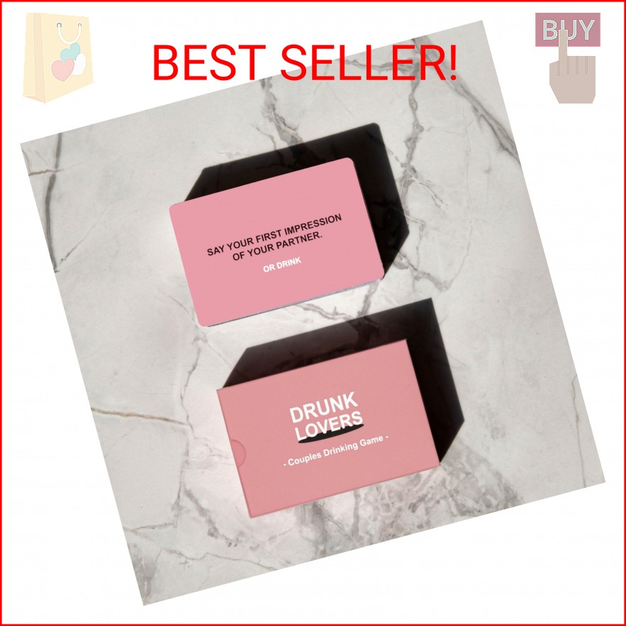 KAWAII KOI Drunk Lovers Couples Games for Adults, Couples Card Game for Date Nig