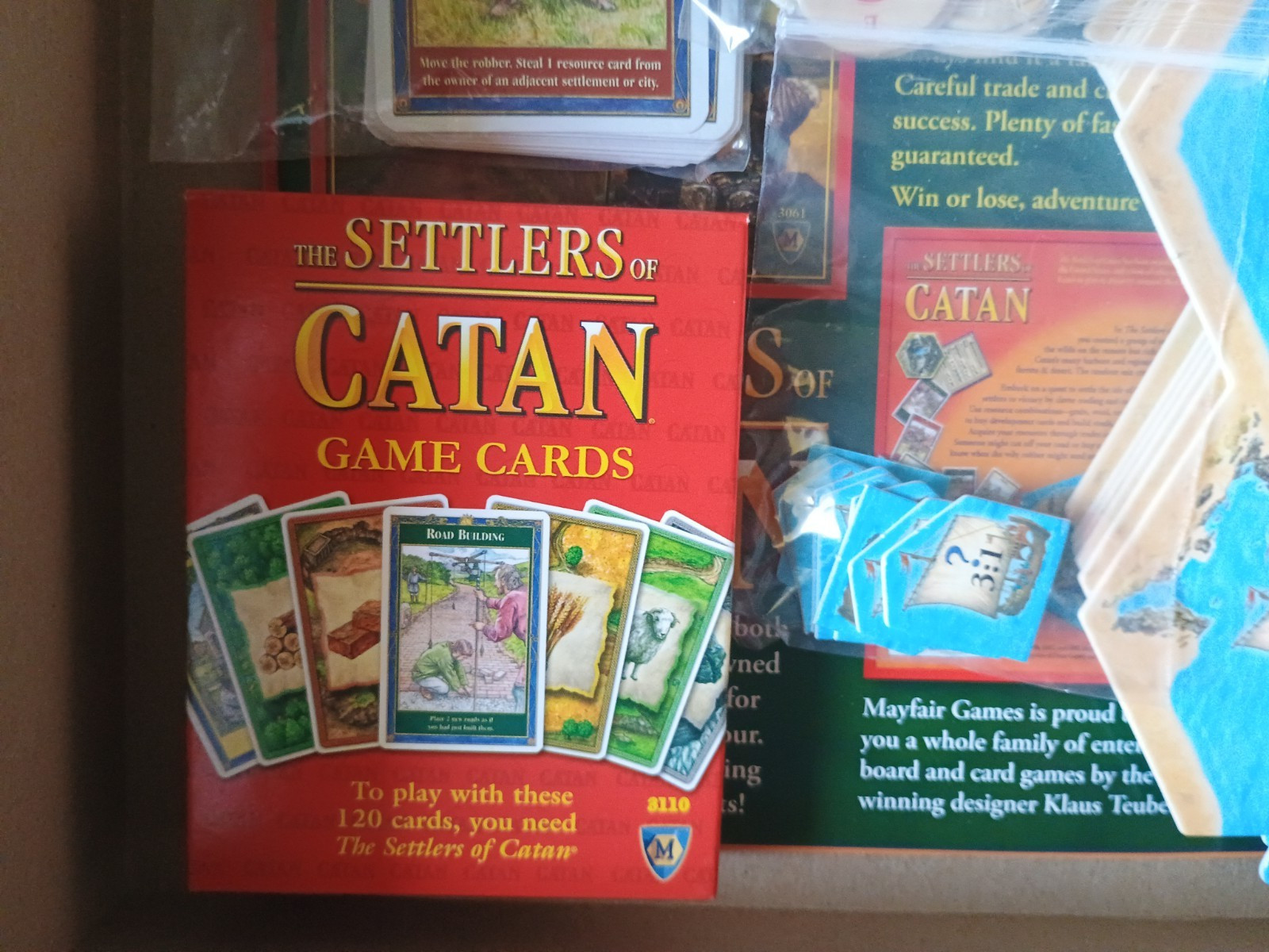 The Settlers Of Catan 3061 Mayfair Games 2007 4th Edition Board Game