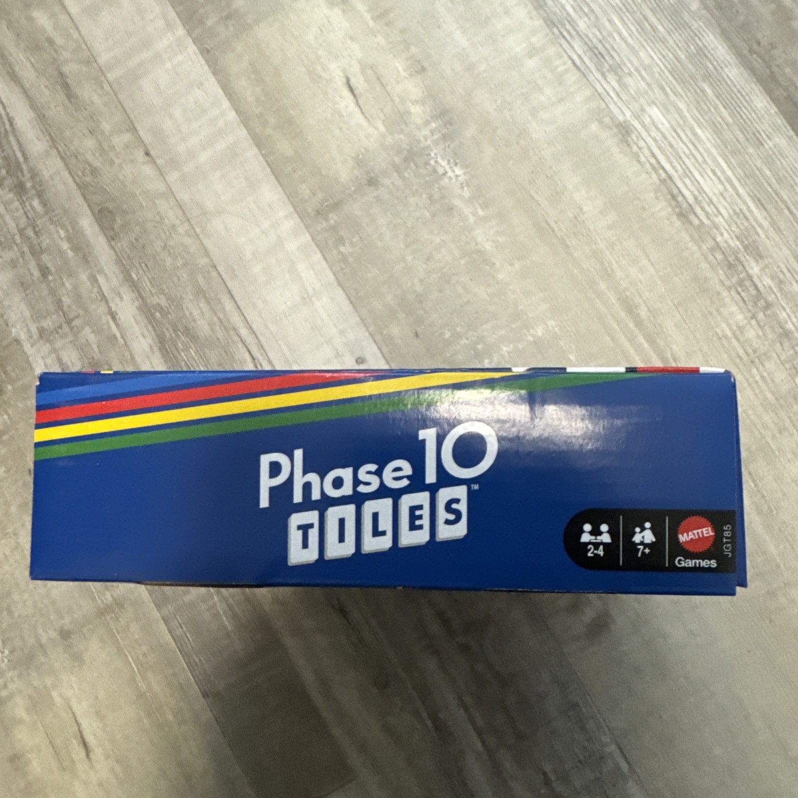 Phase 10 Tiles Game – Quick Rummy Play for 2-4 Players with Unique Phases