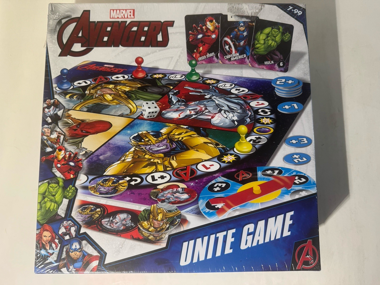 Marvel Avengers Unite Game Board Game 2019 Lisciani New Factory Sealed