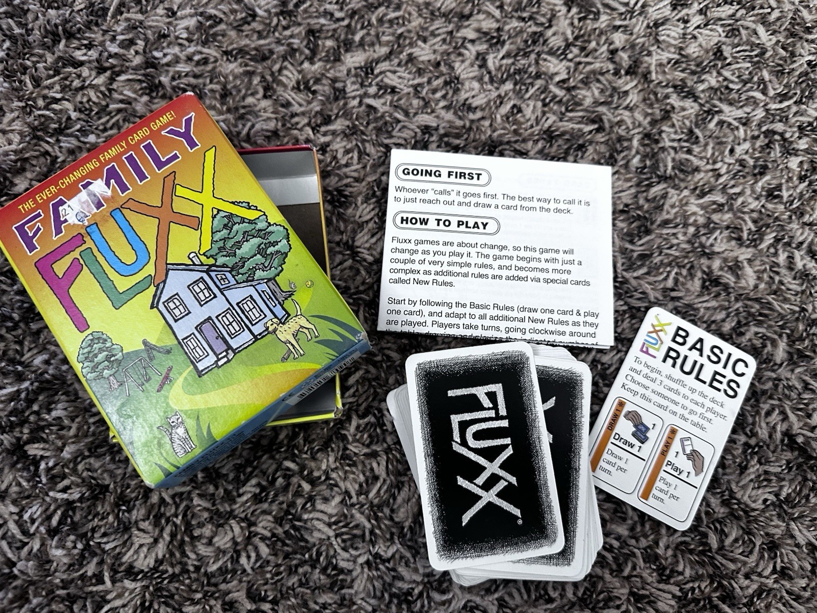 Family, Party 12 board & card game bundle lot