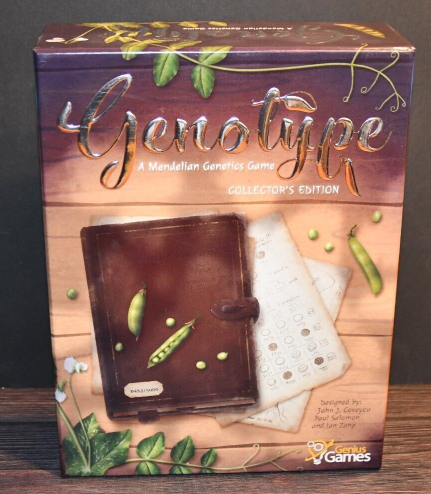 Genotype | Board Game | Collector’s Edition | Rare OOP | VG