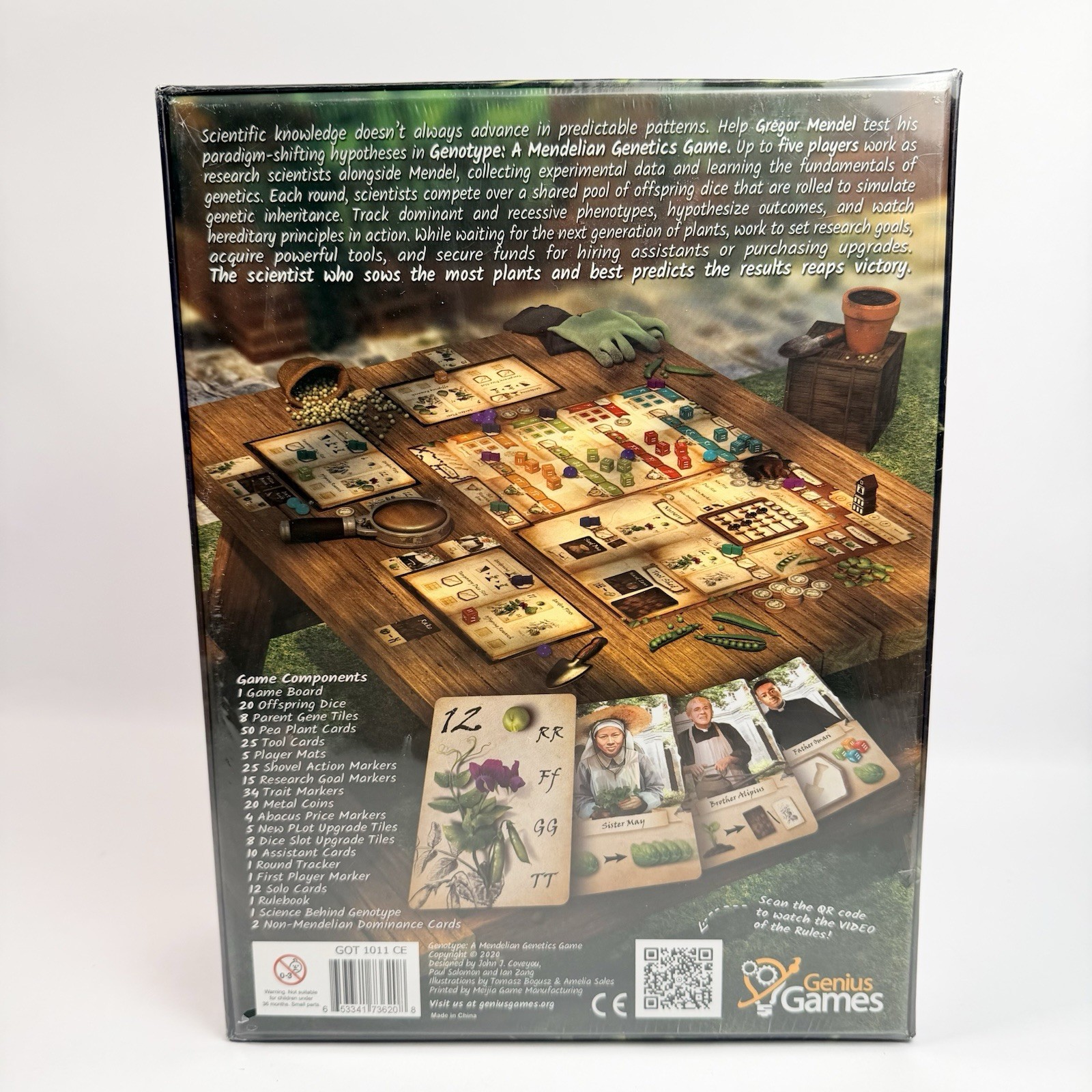 Genotype: A Mendelian Genetics Game Collector’s Edition #4152/5000 – Sealed