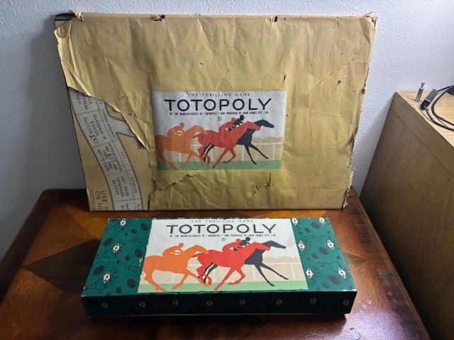 Totopoly Vintage 1938 Aust. Edition by John Sands Complete & Original Packaging