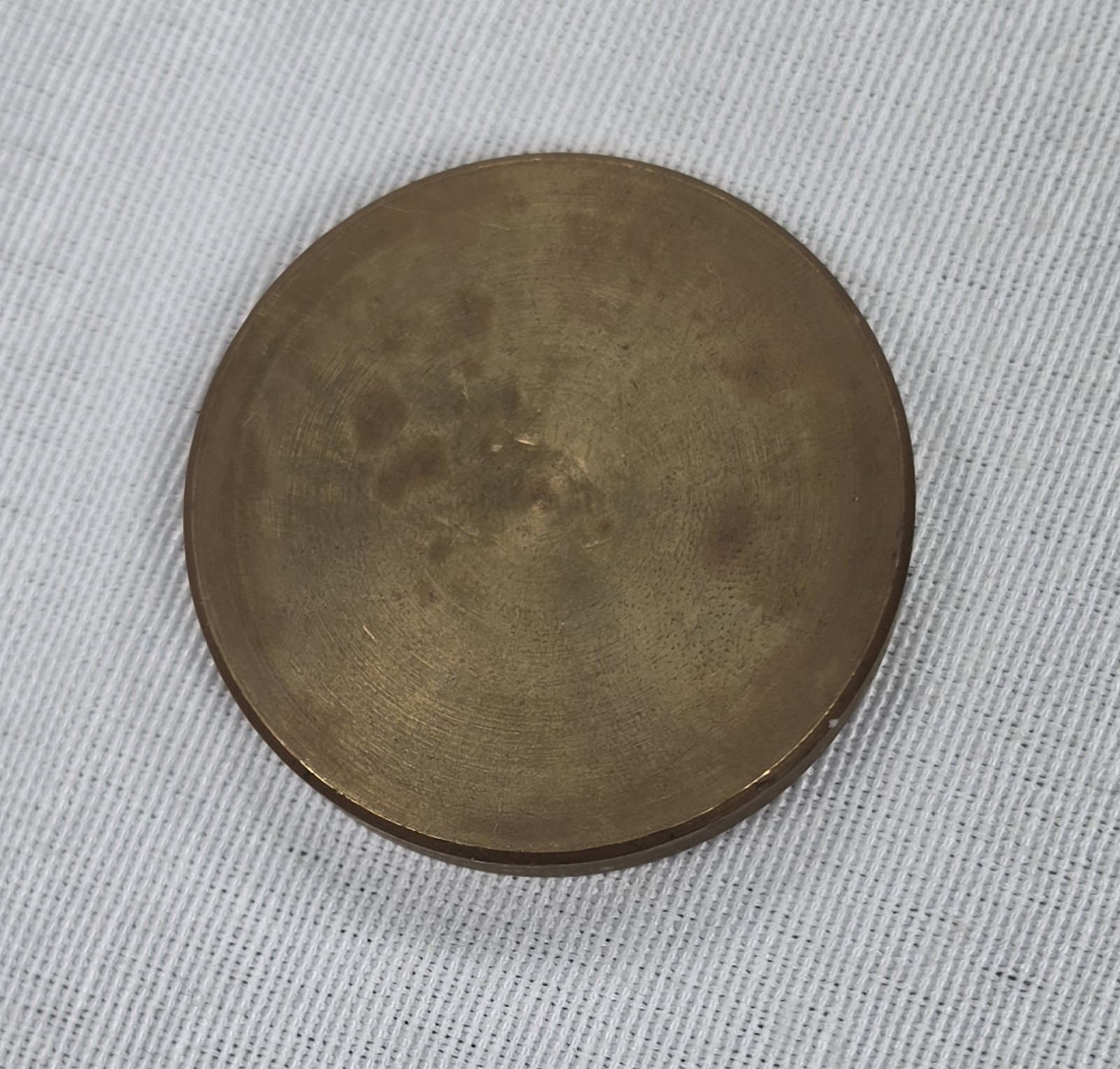 Vtg 1990s Brass Magic 8 Ball POG Slammer Holographic Heavy Metal Milkcaps 1.6″