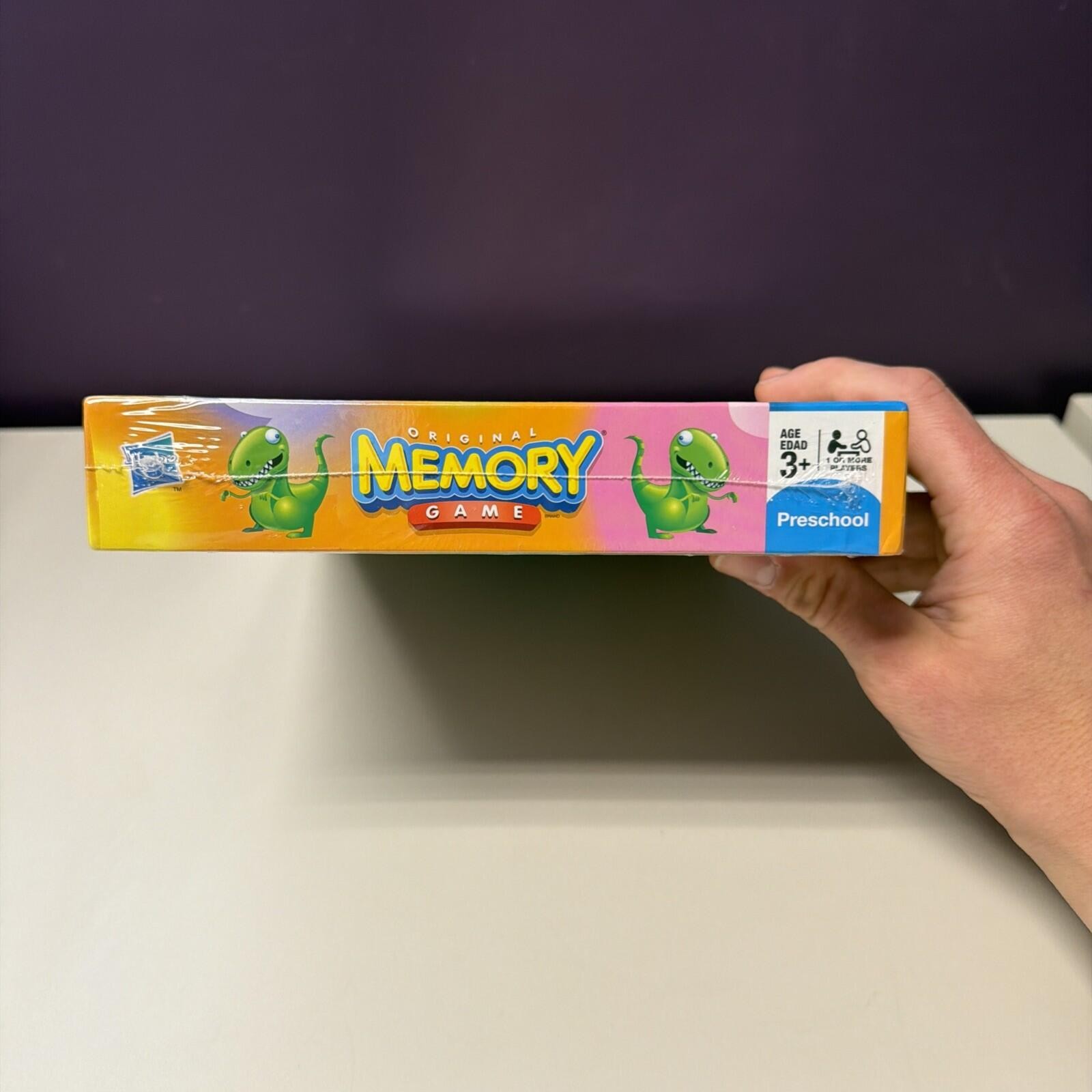 Original Memory Game Milton Bradley Hasbro 2010 Brand New Sealed Preschool Fun