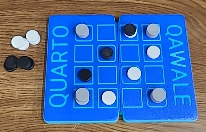 QAWALE & QUARTO Game 2-in-1 – 3D Printed – ANY COLORS