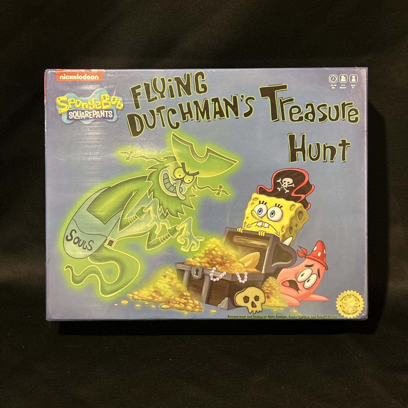 NEW Nickelodeon SpongeBob SquarePants Flying Dutchman’s Treasure Hunt Board Game