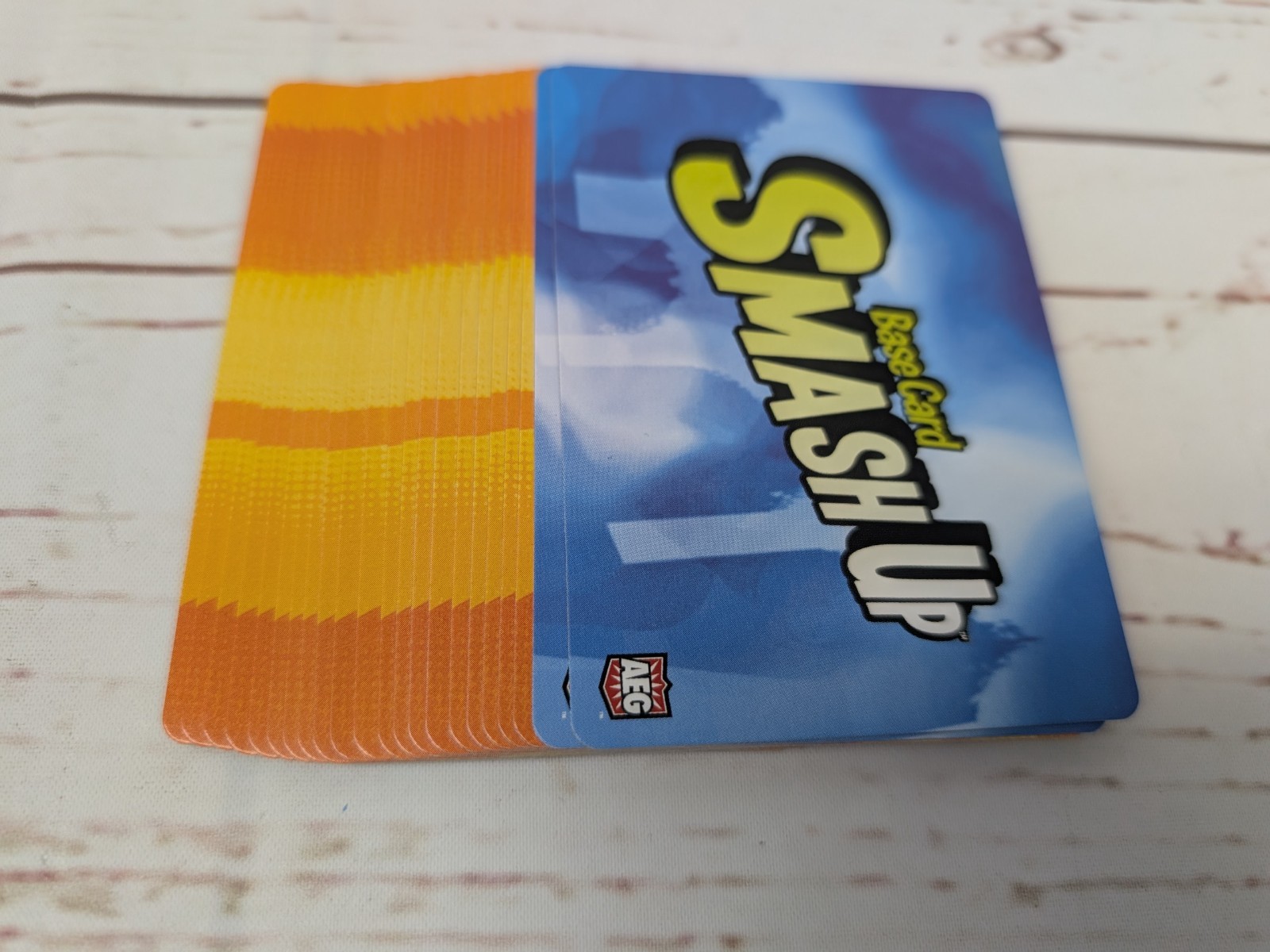 Smash Up Board Game Card Game Original Base Set & Big Geeky Box Contents AEG
