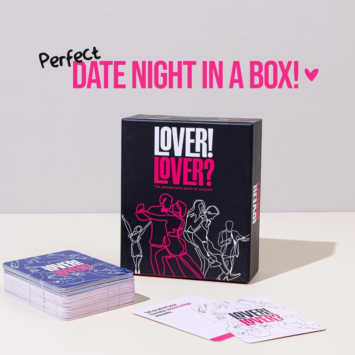 Dring Lover Love The Ultimate Card Game for Lovers Goofy Questions & Cute Dares