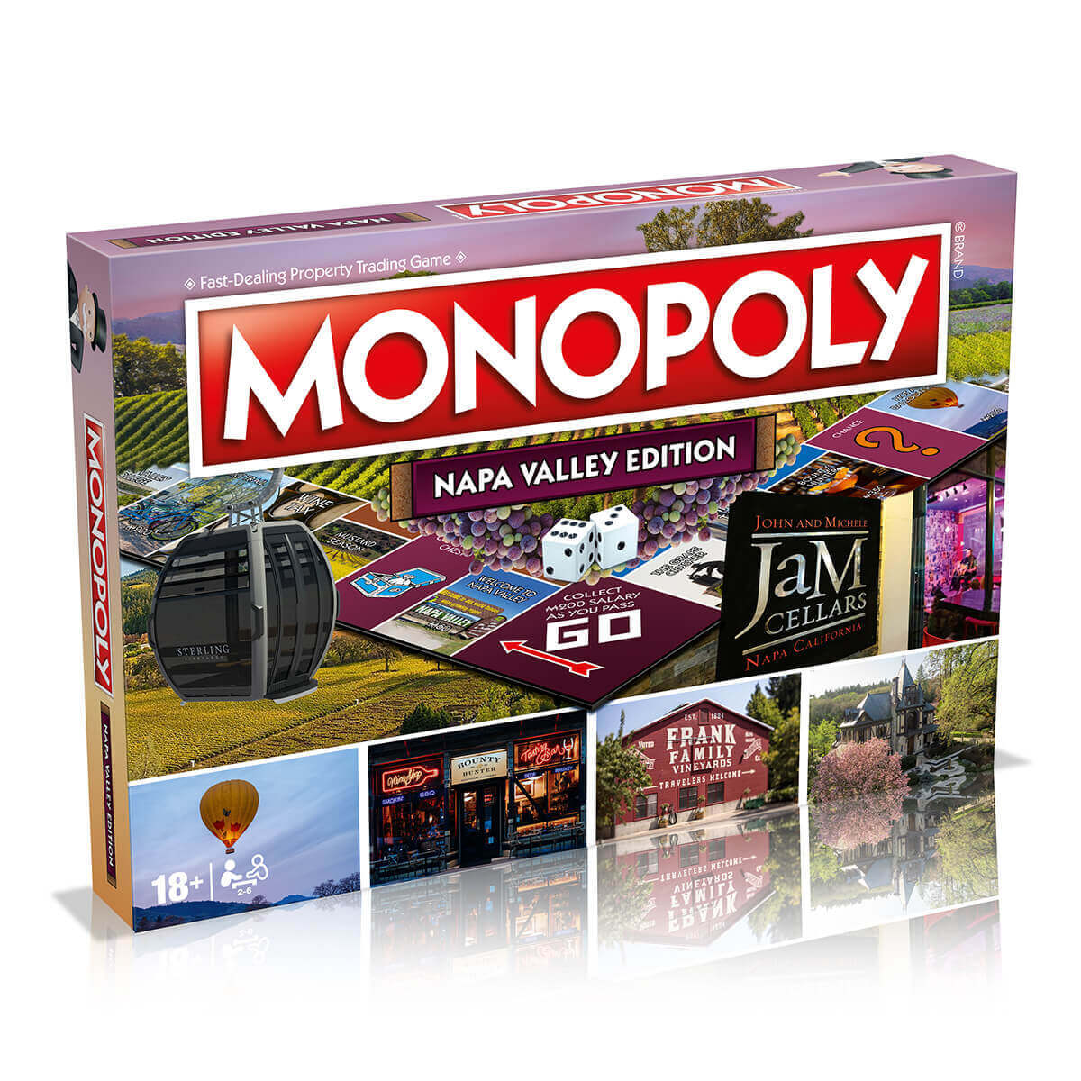 Napa Valley Edition Monopoly Board Game – New & Sealed