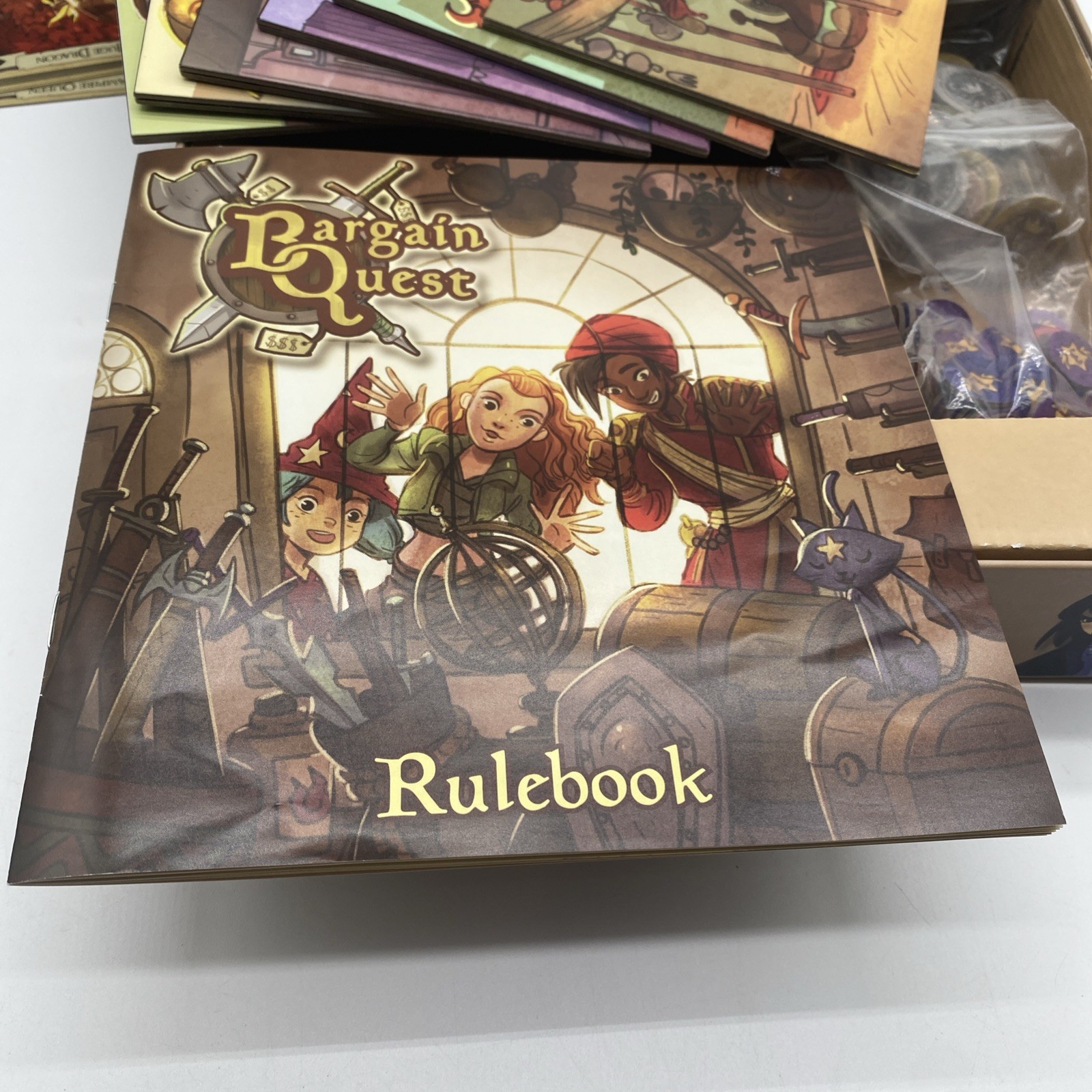 Bargain Quest Board Game Renegade Game Studio 2019 Adventures in Capitalism 100%