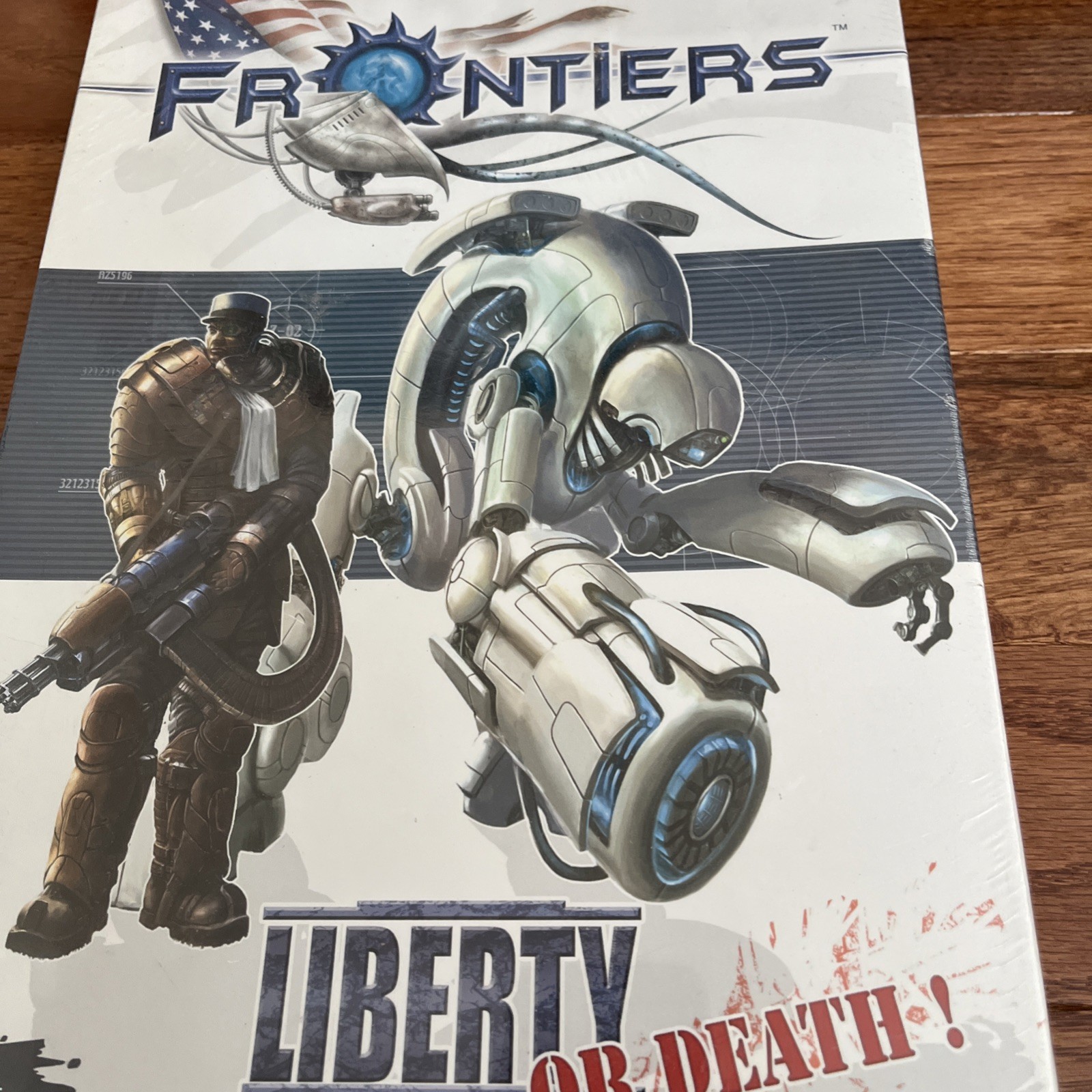 Frontiers Liberty or Death Strategy Board Game – Brand New Sealed – Asmodee