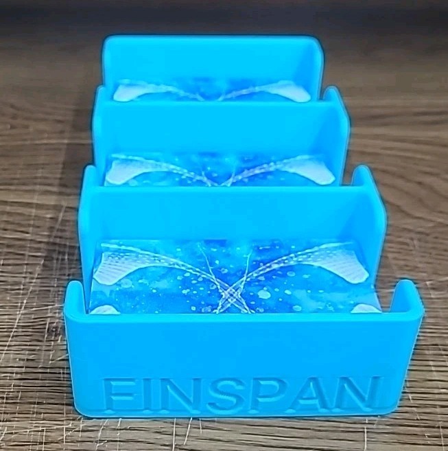Finspan Storage Solution Box Insert – Board Game Upgrade – 3d Printed ANY COLOR