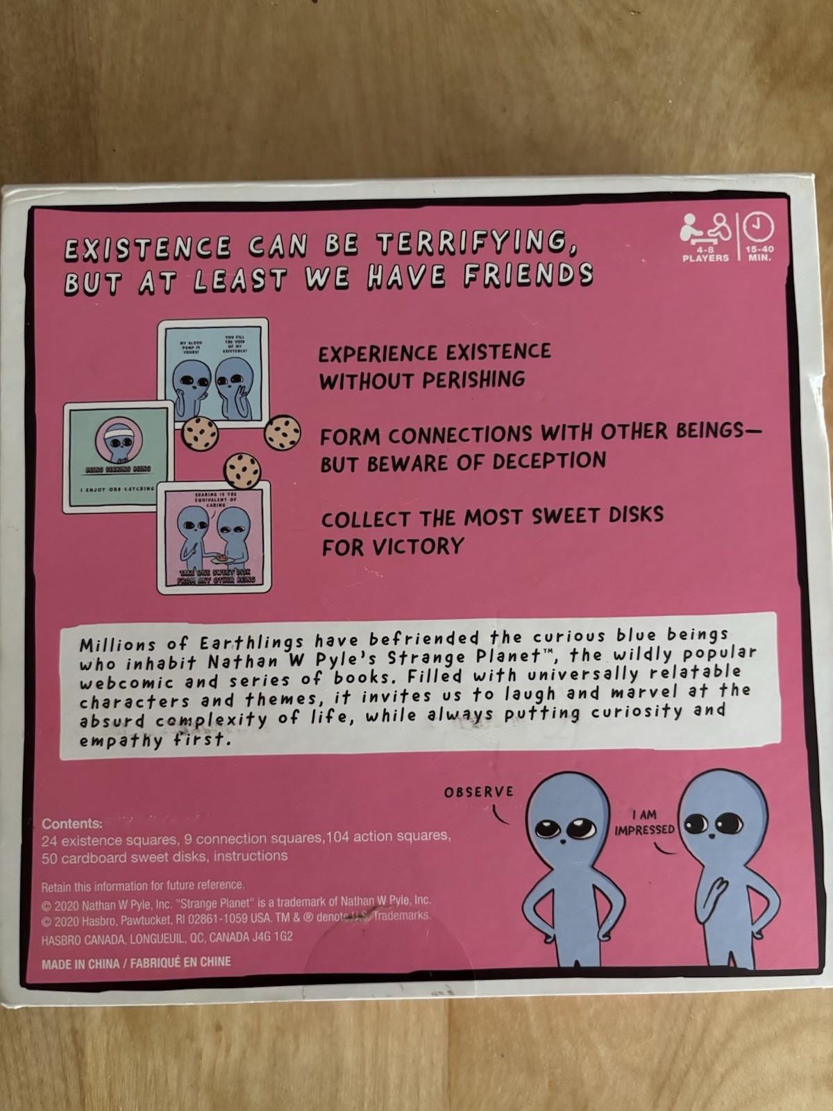 Sweet Existence Nathan Pyle’s Strange Planet Card Game All Ages