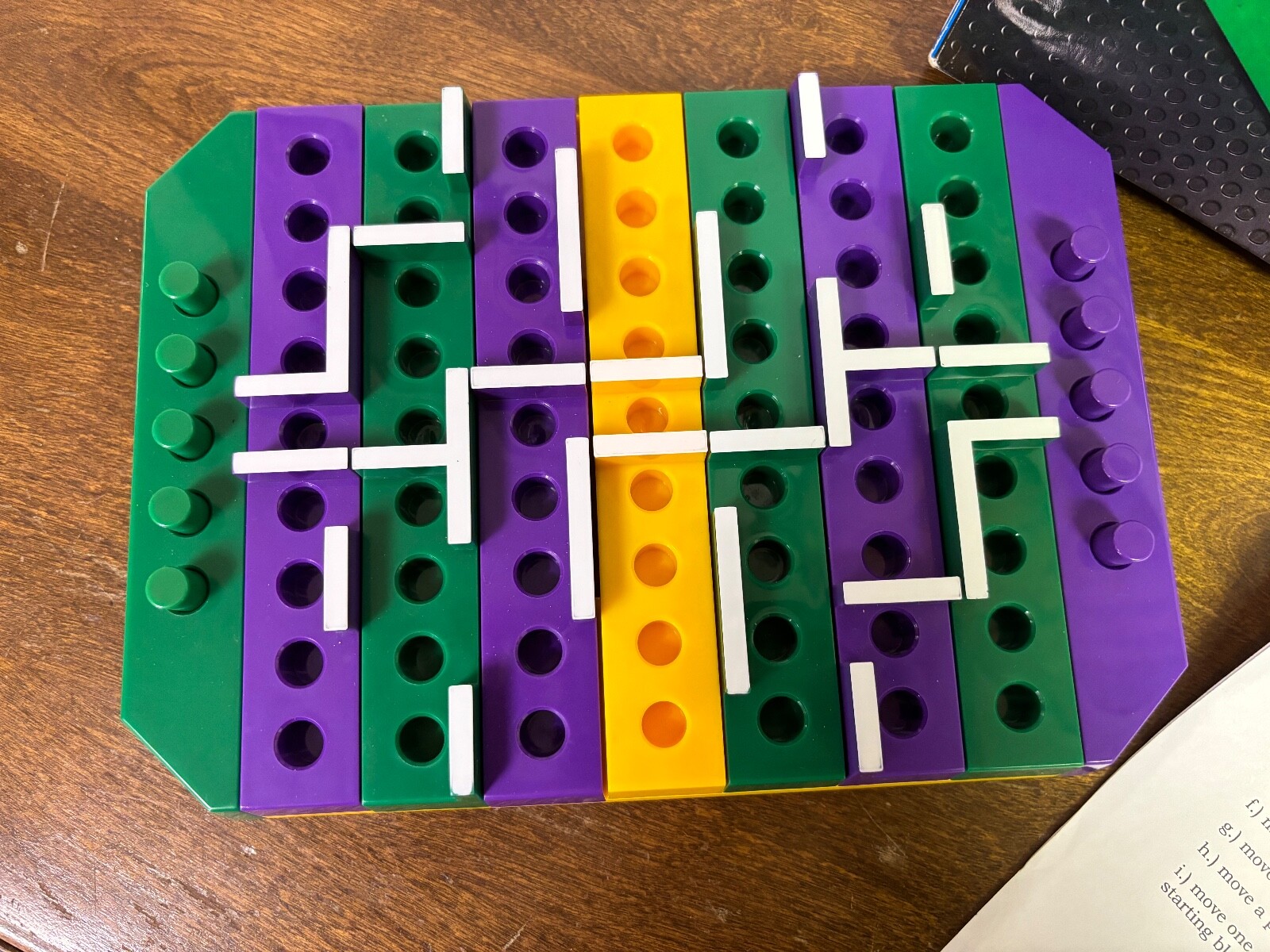 Shuttles Maze Game Shoptaugh Complete Purple & Green Strategy Fun!