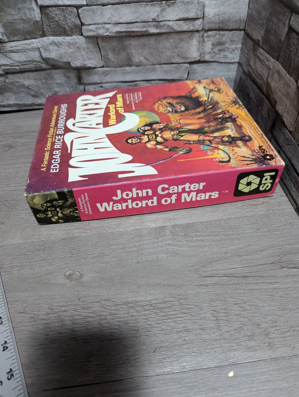 READ 95% + Vintage SPI John Carter Warlord Of Mars Adventure War Board Game 1979