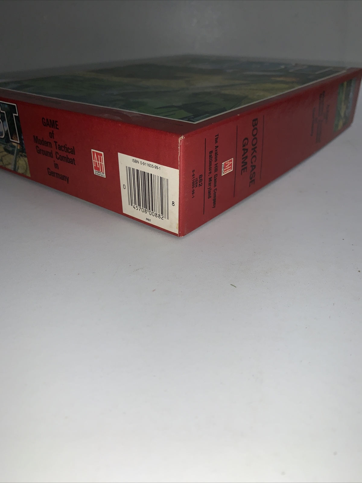 MBT Avalon Hill 1st Edition 1989 Modern Tactical Ground Combat Germany UNPUCNHED