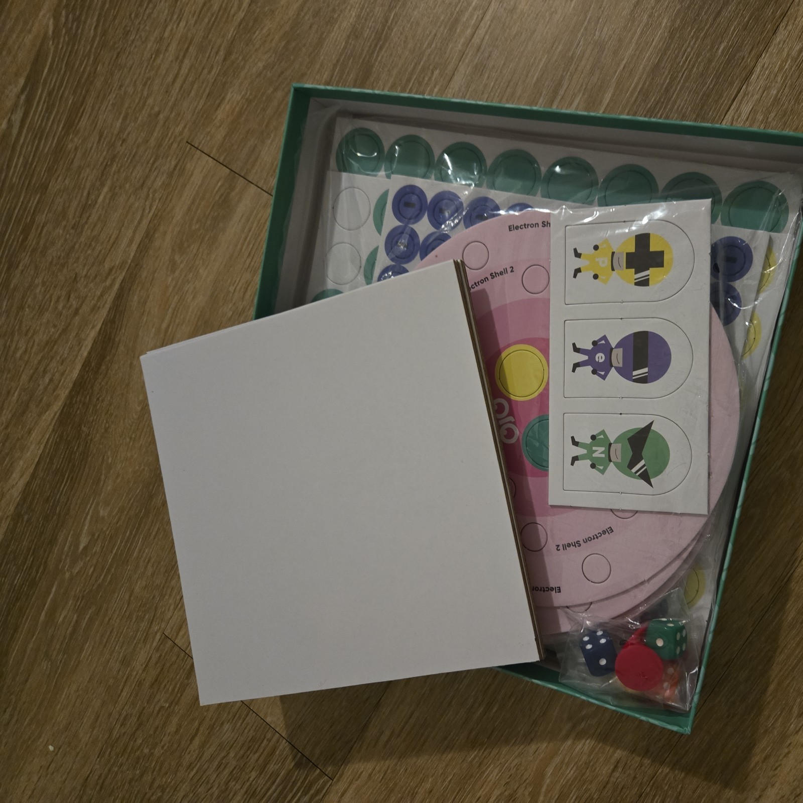 OjO Atomic Force STREAM Chemistry Game Kids 6+. UNWRAPPED For future innovators.