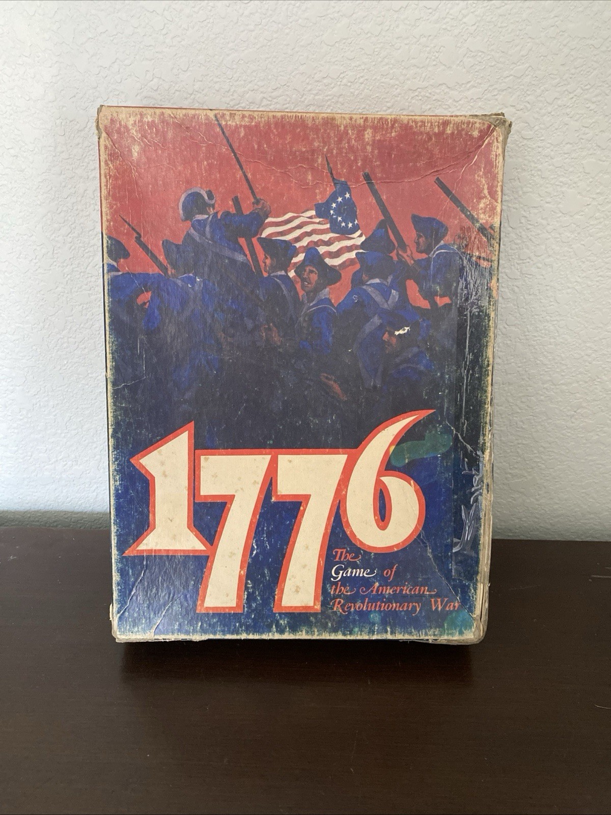 Vintage 1776 Board Game by Avalon Hill Bookshelf Game 1974 Complete