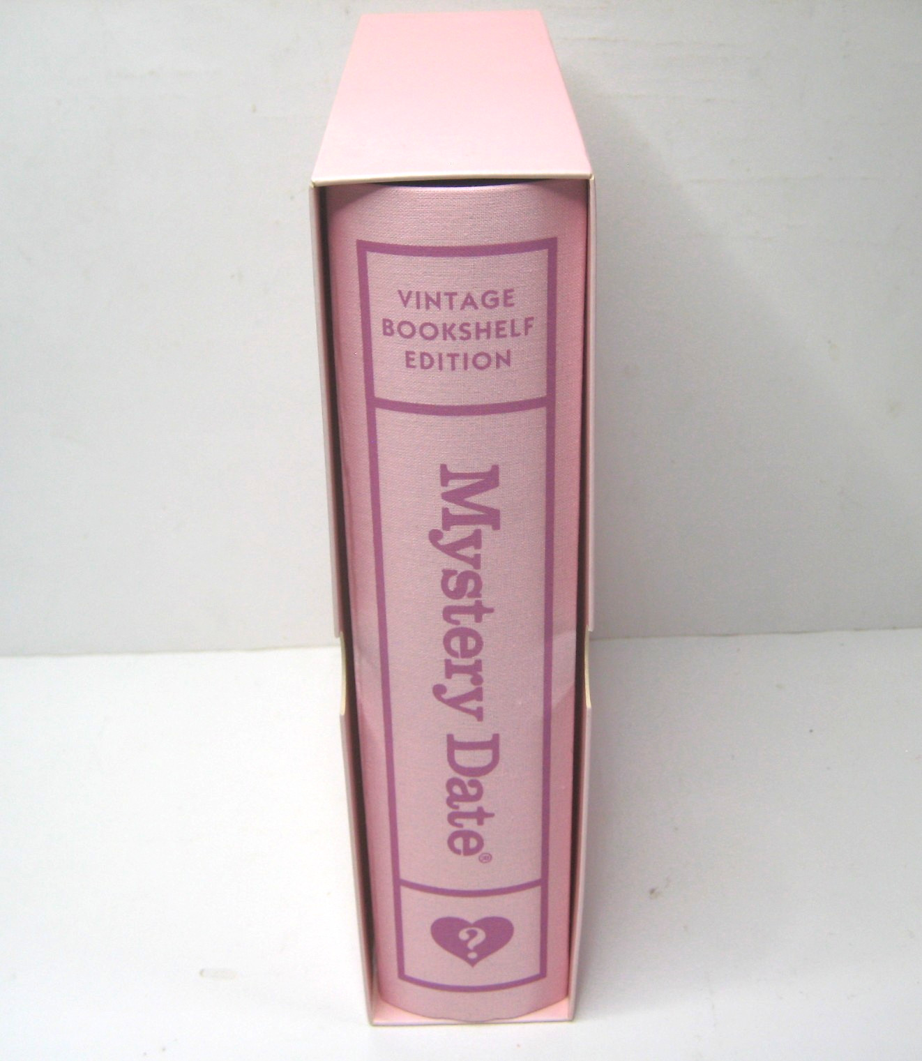 Mystery Date Vintage Bookshelf Edition Board Game Never Played with Sealed Cards