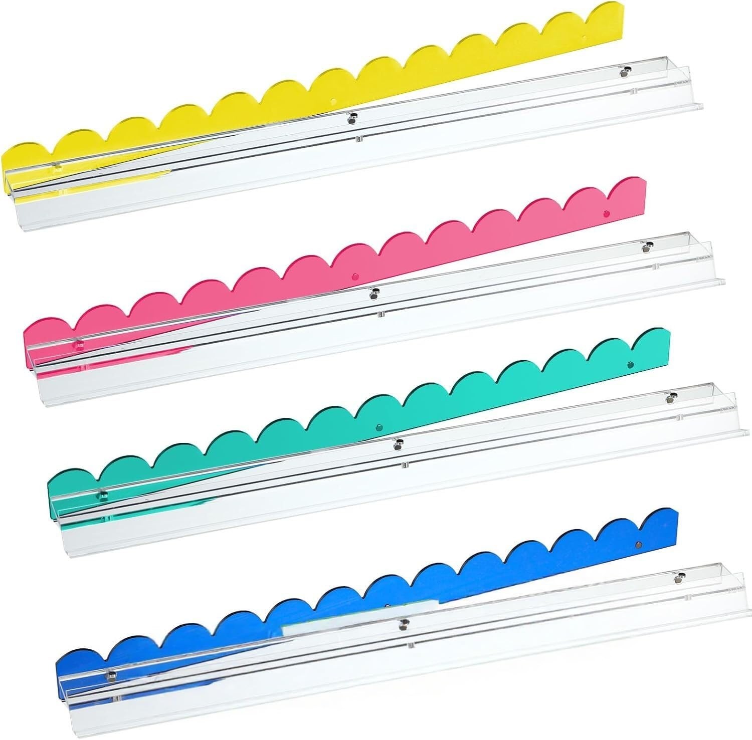 Faaexu American Mahjong Pusher and Racks Acrylic Mahjong Racks with Magnetic …