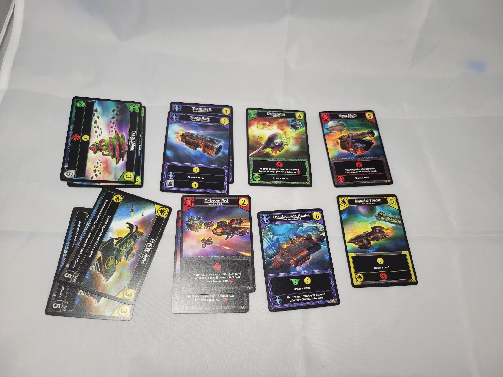 Star Realms Deckbuilding Card Game, plus Promo Cards and 2 Expansion Packs