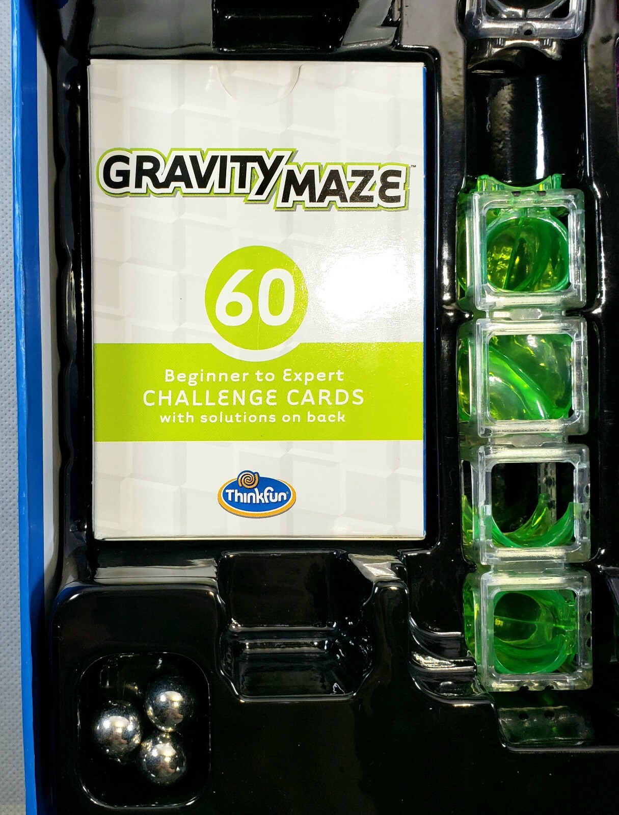 GRAVITY MAZE Falling Marble Board Game – COMPLETE – 2014 Thinkfun