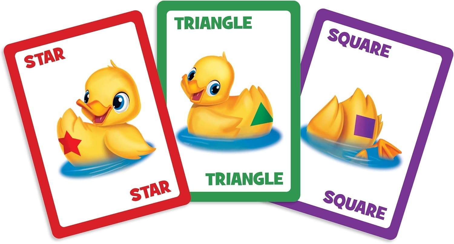 Family Card Game Plastic Compact Indoor Kids Educational Fun