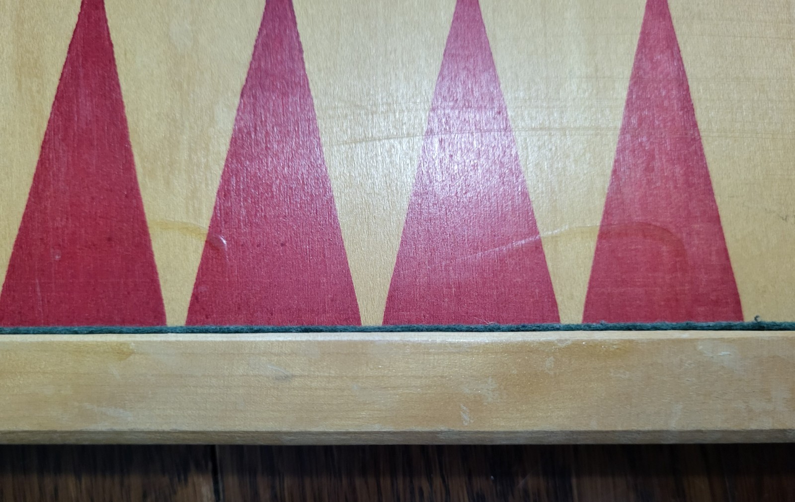 Vintage 1940`s Carrom Wood Game Board #85 ( no pieces )