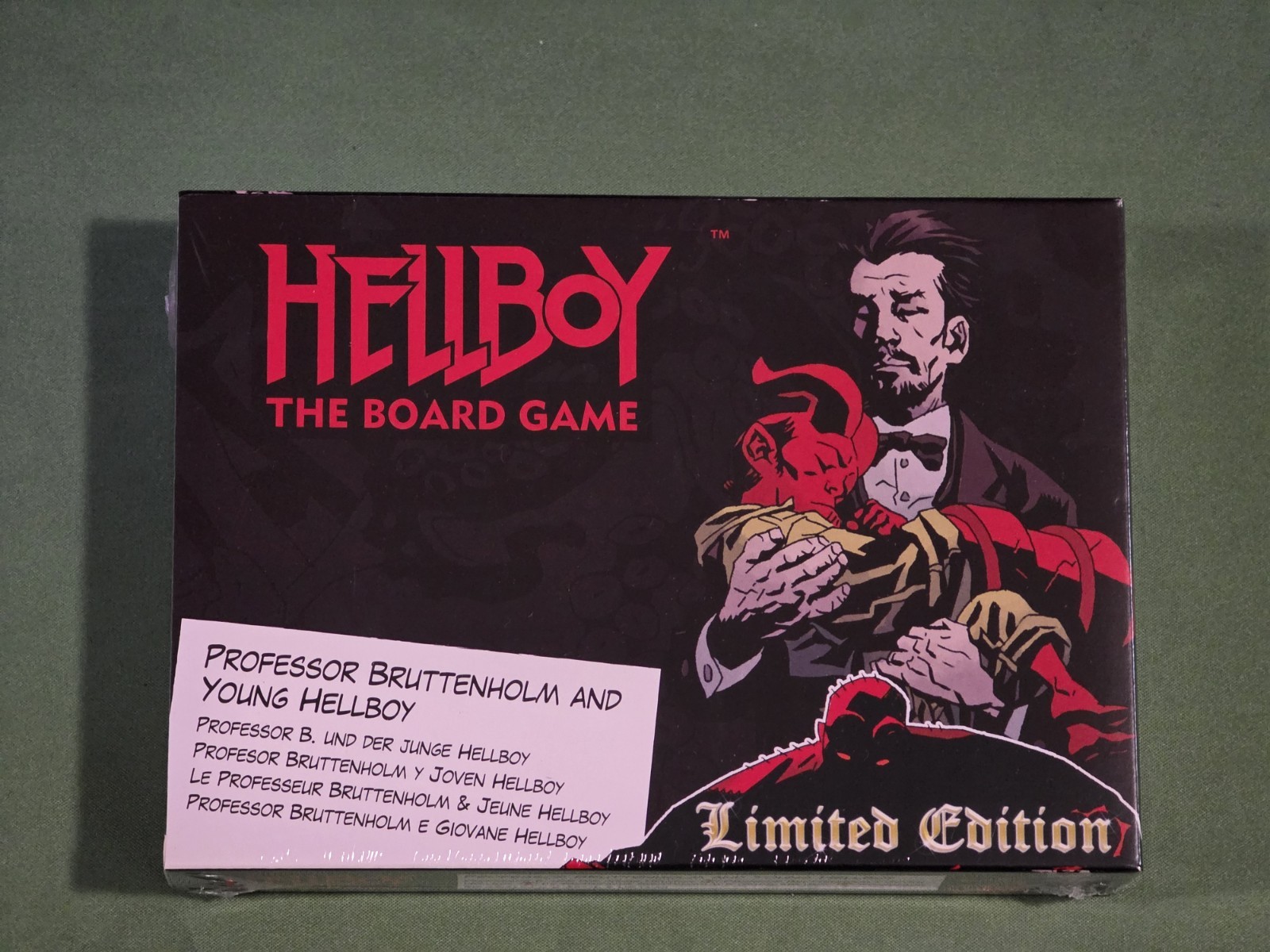 Professor Bruttenholm & Itty Bitty Hellboy Limited Edition the Board Game