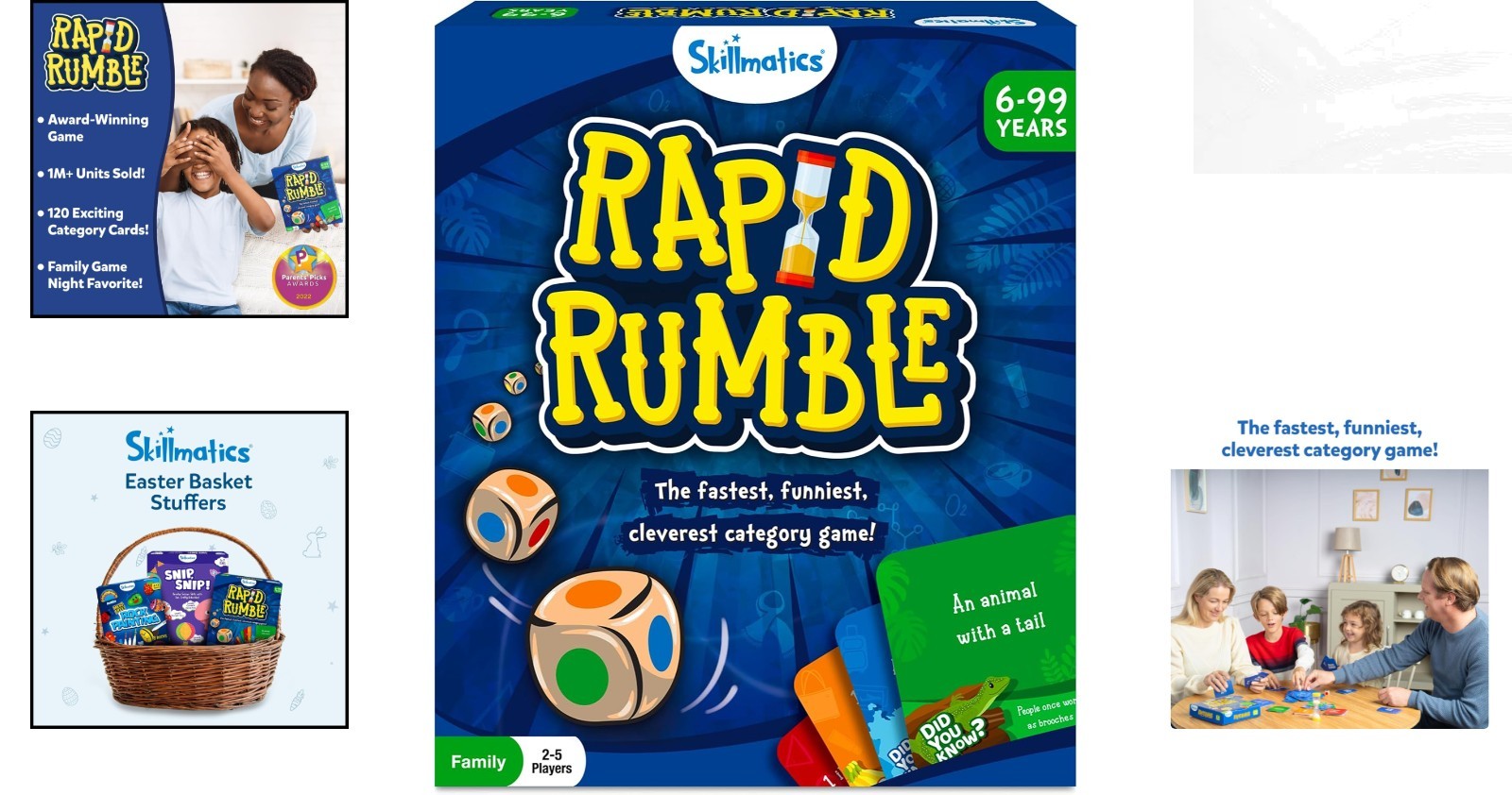 Rapid Rumble – Quick-Thinking Educational Game for All Ages