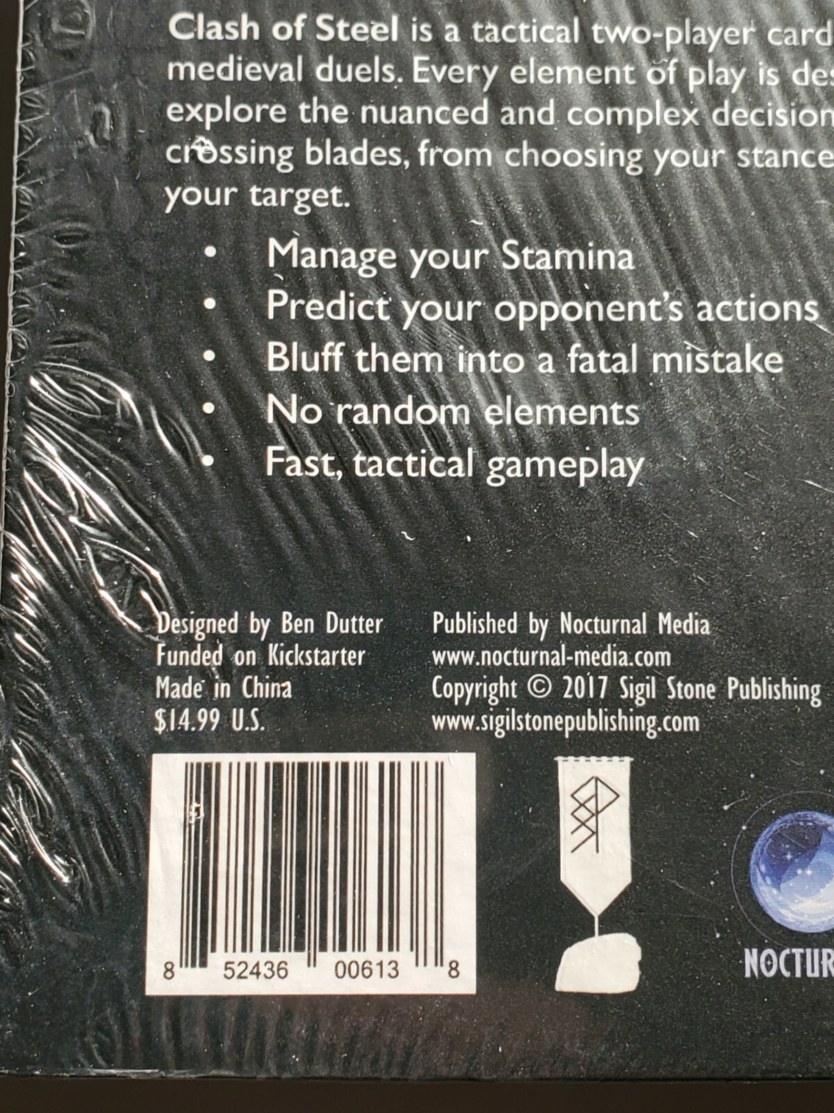 Clash of Steel A Tactical Card Game Of Medieval Duels 2 Players Nocturnal Media