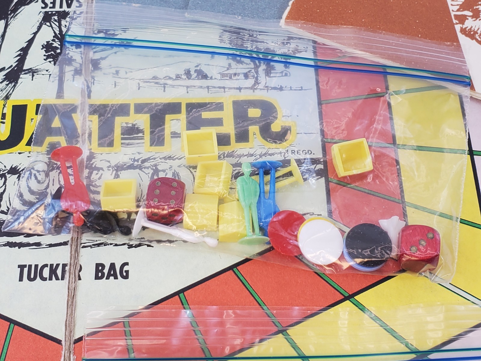 Squatter The Australian Wool Game Vintage Boardgame Sheep Farming