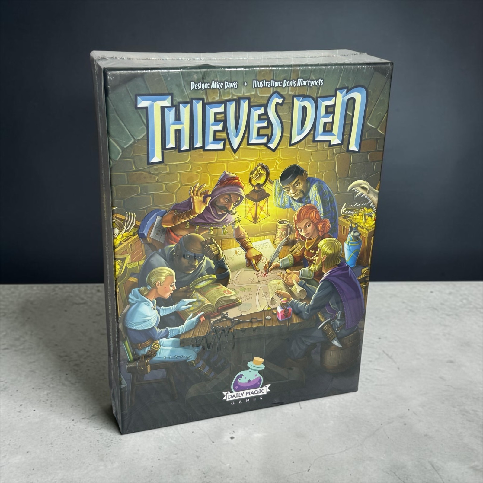 Thieves Den Board Game New Sealed 2-5 Players Ages 10+ Daily Magic Games